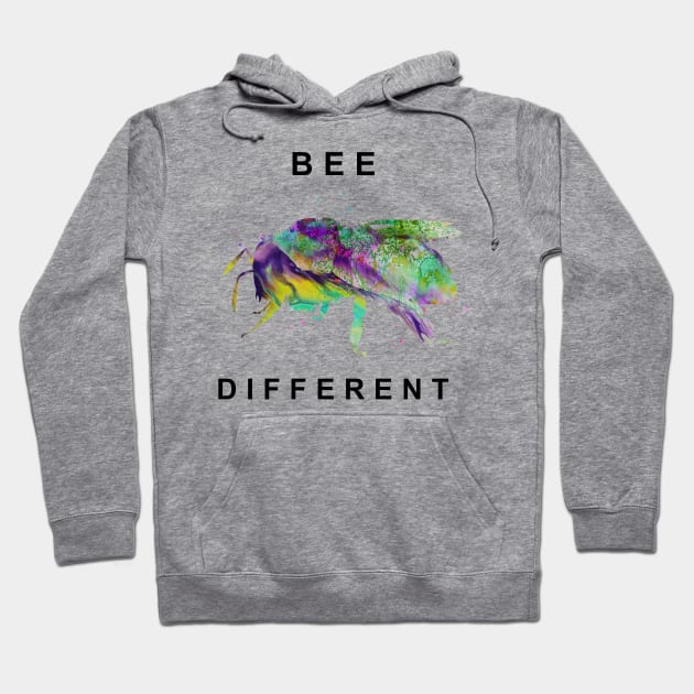 Bee Different Hoodie by erzebeth